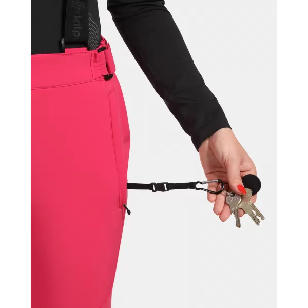  Ženske softshell smučarske hlače KILPI RHEA-W WL0409KI ROZA 