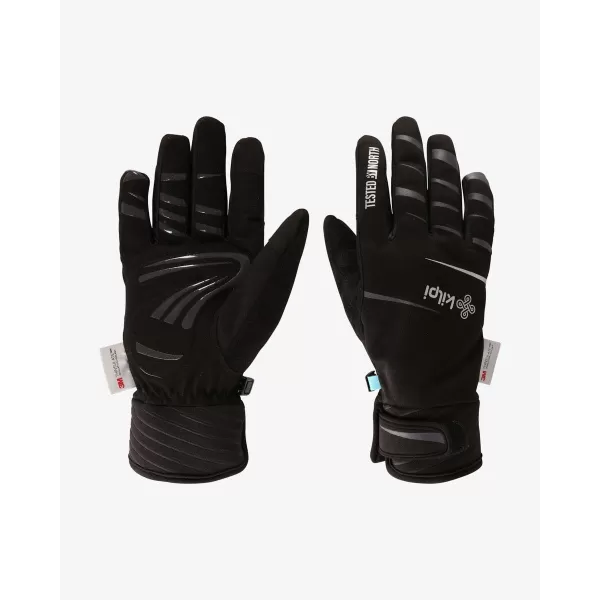  Softshell rokavice KILPI ROT-U WU0703KI ČRNA 