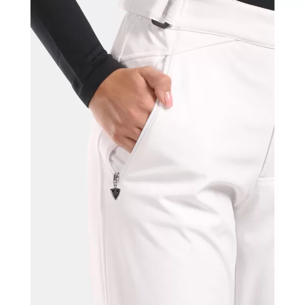  Ženske softshell smučarske hlače KILPI DIONE-W WL0408KI BELA 