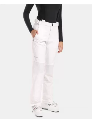 Ženske softshell smučarske hlače KILPI DIONE-W WL0408KI BELA