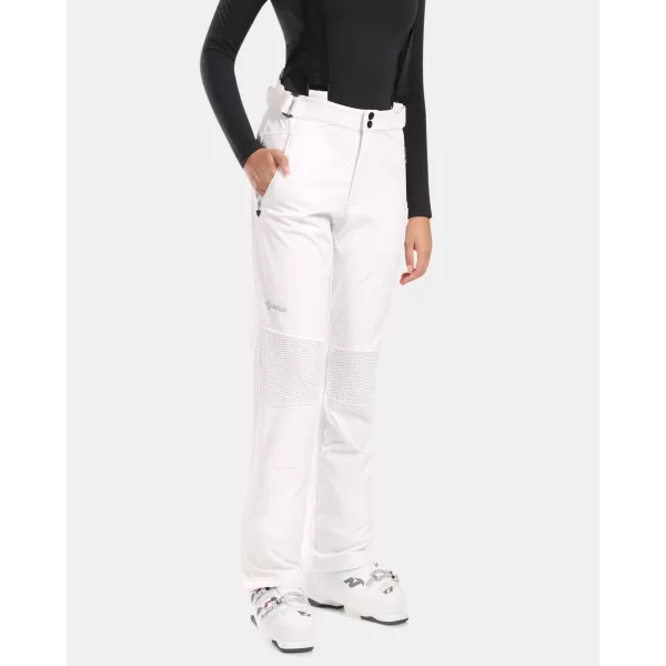  Ženske softshell smučarske hlače KILPI DIONE-W WL0408KI BELA 