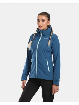 Ženska softshell jakna KILPI RAVIA-W WL0129KI TEMNO MODRA
