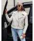 Telovnik DSTREET WOOLZIP TY4743 BELA