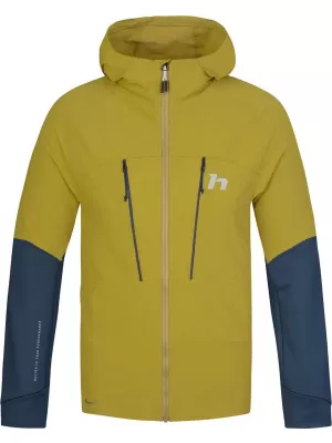 Moška jakna HANNAH TRANE HOODY AVOKADOVO OLJE/RAZSLOJENO MORJE
