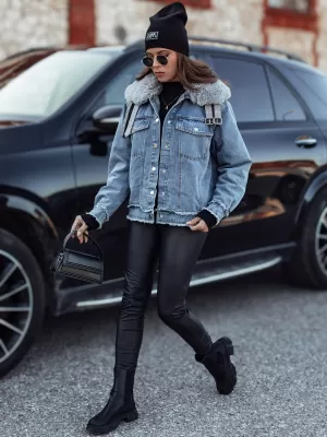 Ženska jakna DSTREET FURDENIM TY4755 SVETLO MODRA