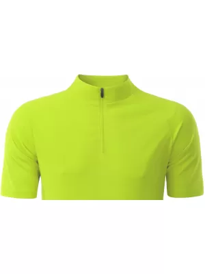 Moški kolesarski dres ALTISPORT NoPrint NP/ALM215NJ SVETLO RUMENA