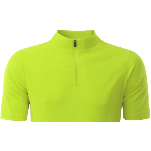  Moški kolesarski dres ALTISPORT NoPrint NP/ALM215NJ SVETLO RUMENA 