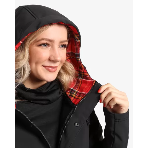  Ženski softshell plašč KILPI LASIKA-W WL0136KI ČRNA 