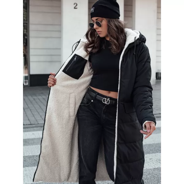  Plašč DSTREET GLAMPUFF TY4606 ČRN 