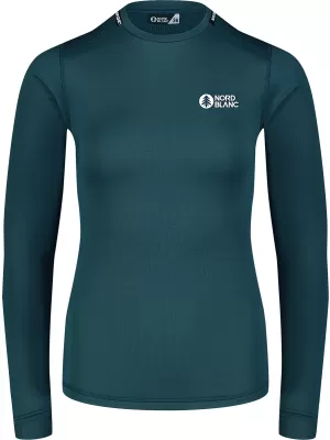 Ženska termo majica NORDBLANC LIGHTWEIGHT NBBLD7974 ZELENA