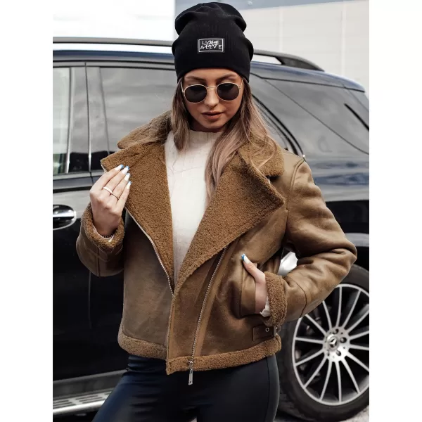  Ženska jakna DSTREET SOFTSTILL TY4747 KARAMELA 