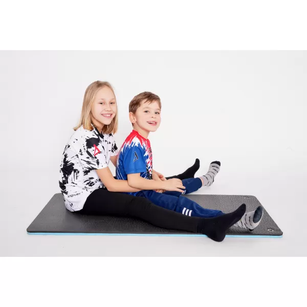  Otroška premium funkcionalna majica ALTISPORT VOJ/ALK036TR01 MODRA/RDEČA 
