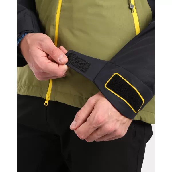  Moška hardshell jakna KILPI METRIX-M WM0136KI ZELENA 