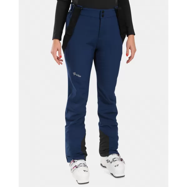  Ženske softshell smučarske hlače KILPI RHEA-W WL0409KI TEMNO MODRA 