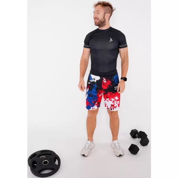  Moške premium funkcionalne kratke hlače brez žepov ALTISPORT VOJ/ALM036KRA02 MADEŽI 