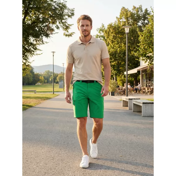  Moške kratke hlače ALTISPORT NoPrint NP/ALM4021NJ PRAPROT ZELENA 