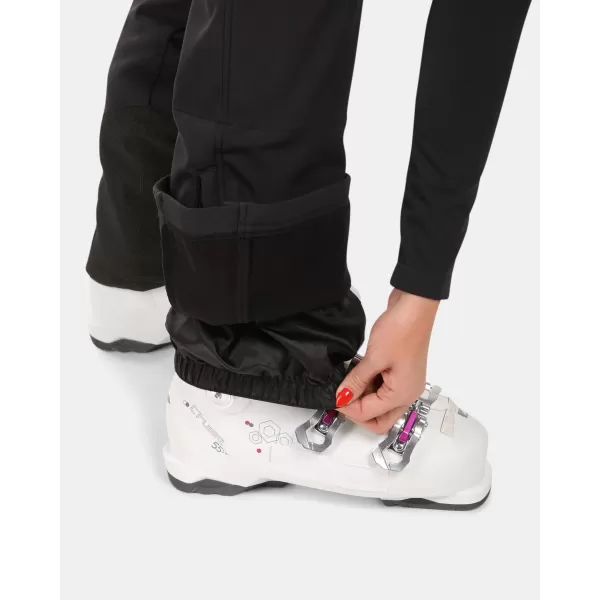  Ženske softshell smučarske hlače KILPI RHEA-W WL0409KI ČRNA 