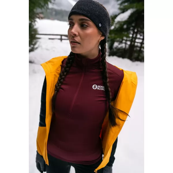  Ženska termo majica NORDBLANC FLOATY NBBLD7975 BORDO 