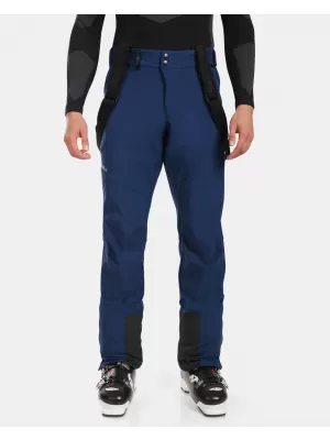 Moške smučarske hlače softshell KILPI RHEA-M WM0409KI TEMNO MODRA