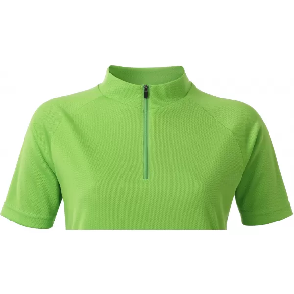  Ženski kolesarski dres ALTISPORT NoPrint NP/ALW115NJ ZELENA LIMETA 