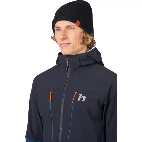  Moška jakna HANNAH TRANE HOODY ANTRACIT/STRATIFICIRANO MORJE 