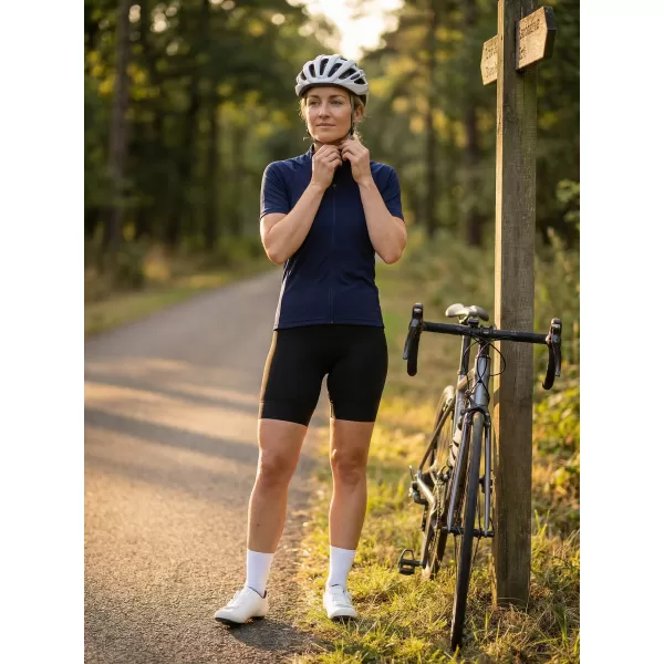  Ženski kolesarski dres ALTISPORT NoPrint NP/ALW115NJ NAVADE 