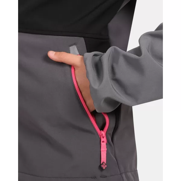 Dekliška softshell jakna KILPI RAVIA-J WJ0113KI ČRNA 