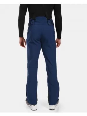Moške smučarske hlače softshell KILPI RHEA-M WM0409KI TEMNO MODRA