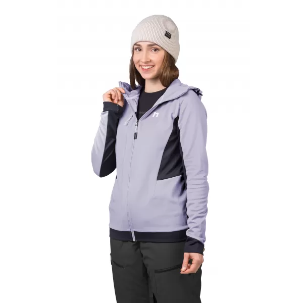  Ženski pulover HANNAH NELA HOODY AURA SIVKE/ANTRACIT 