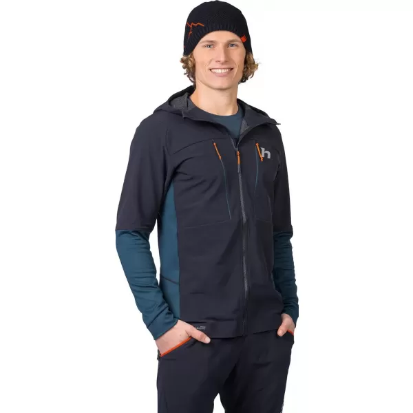  Moška jakna HANNAH TRANE HOODY ANTRACIT/STRATIFICIRANO MORJE 
