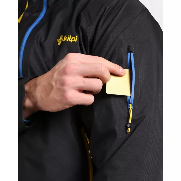  Moška hardshell jakna KILPI METRIX-M WM0136KI ČRNA 