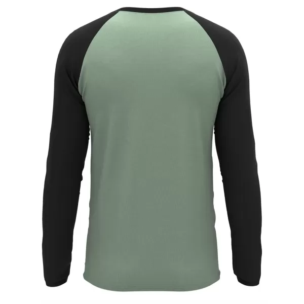  Moška majica z dolgimi rokavi HANNAH TAREGAN L/S ANTRACIT/ŠMARNICA 