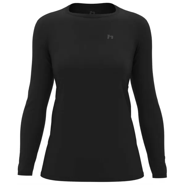  Ženska majica z dolgimi rokavi HANNAH LESLIE L/S ANTRACIT 