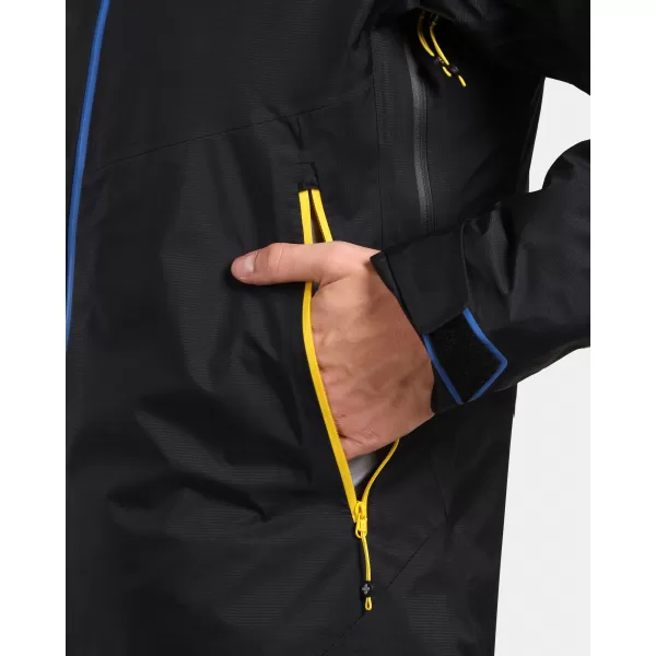  Moška hardshell jakna KILPI METRIX-M WM0136KI ČRNA 