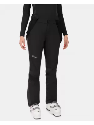 Ženske softshell smučarske hlače KILPI RHEA-W WL0409KI ČRNA