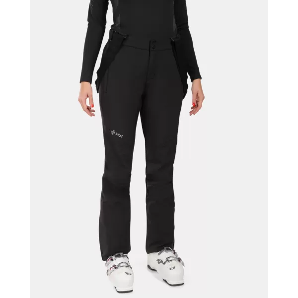  Ženske softshell smučarske hlače KILPI RHEA-W WL0409KI ČRNA 