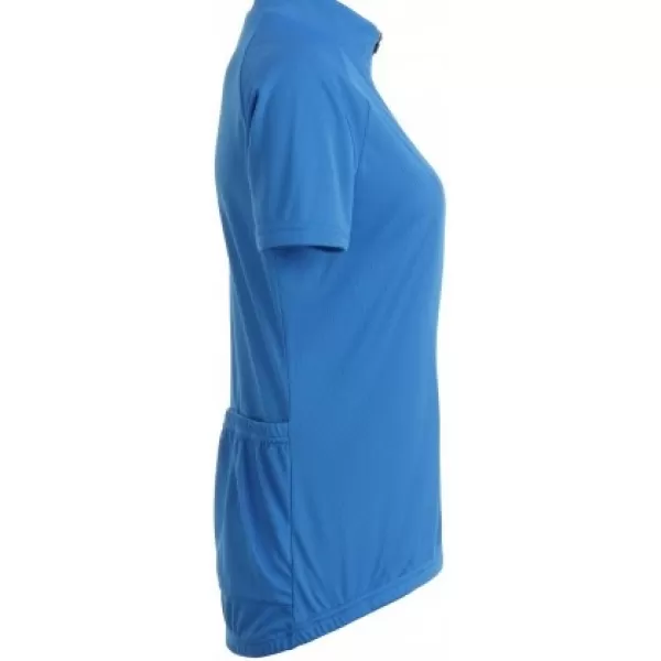  Ženski kolesarski dres ALTISPORT NoPrint NP/ALW115NJ SVETLO MODRA 