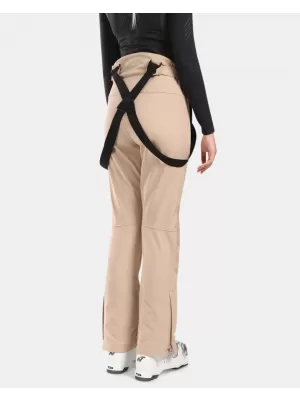 Ženske softshell smučarske hlače KILPI DIONE-W WL0408KI BEŽ