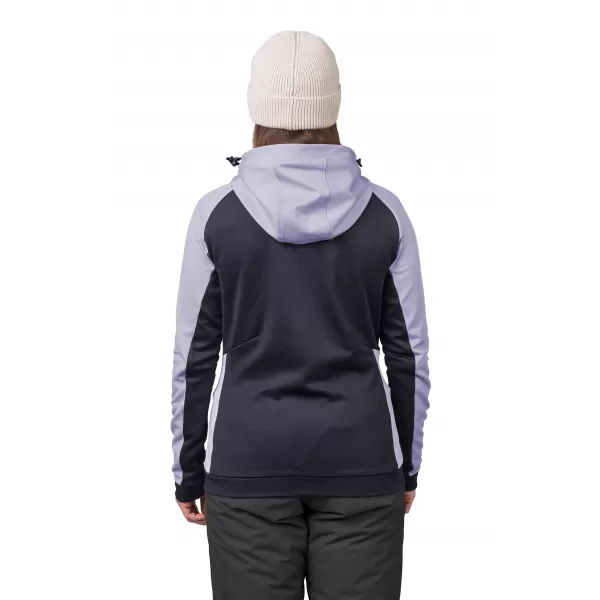  Ženski pulover HANNAH NELA HOODY AURA SIVKE/ANTRACIT 