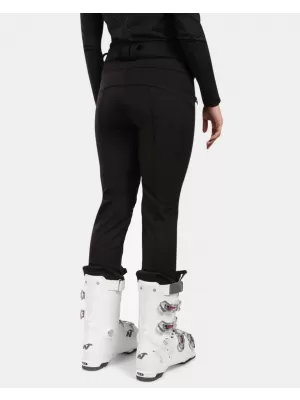 Ženske smučarske softshell hlače KILPI MAURA-W WL0405KI ČRNA