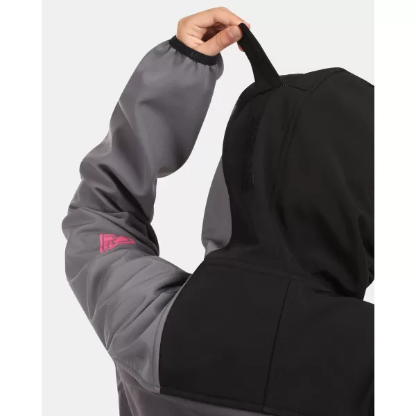  Dekliška softshell jakna KILPI RAVIA-J WJ0113KI ČRNA 