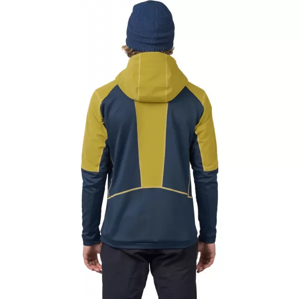  Moška jakna HANNAH TRANE HOODY AVOKADOVO OLJE/RAZSLOJENO MORJE 