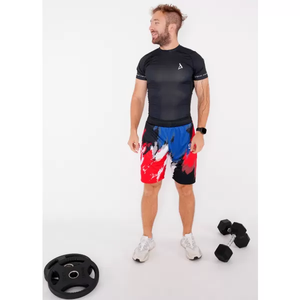  Moške premium funkcionalne kratke hlače brez žepov ALTISPORT VOJ/ALM036KRA02 PROGE 