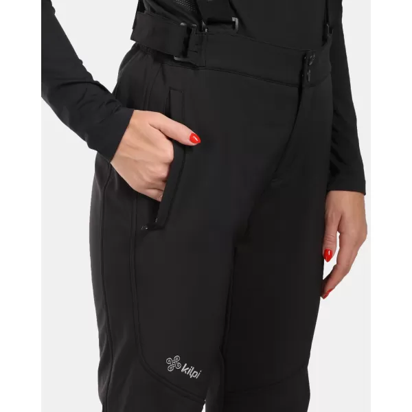  Ženske softshell smučarske hlače KILPI RHEA-W WL0409KI ČRNA 