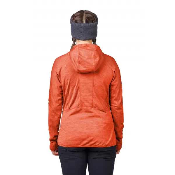  Ženski pulover HANNAH MEDA HOODY PIKANTNO POMARANČNO MEL 