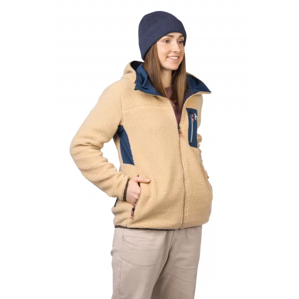  Ženski pulover HANNAH KOALA HOODY BEŽ/STRATIFICIRANO MORJE 