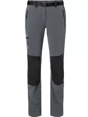 Ženske hlače ALTISPORT NoPrint NP/ALW5021NJ KARBON/ČRNA