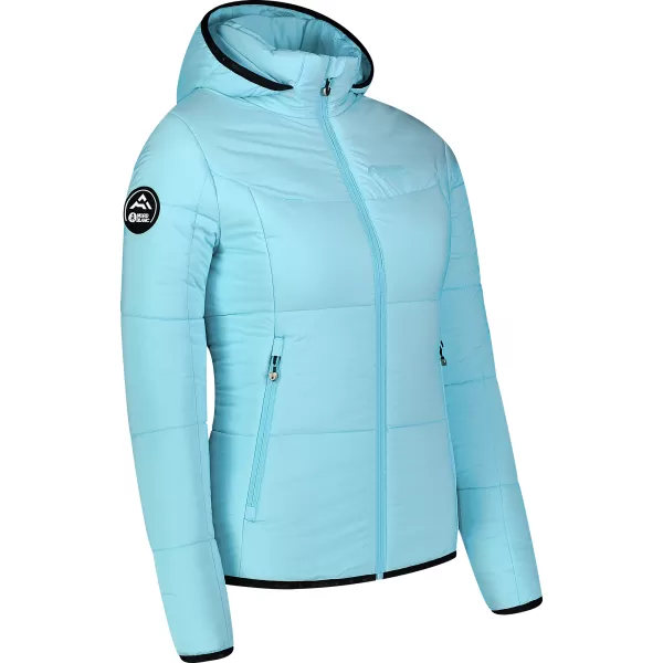  Ženska zimska jakna NORDBLANC ICEFLOES NBWJL8075 SVETLO MODRA 