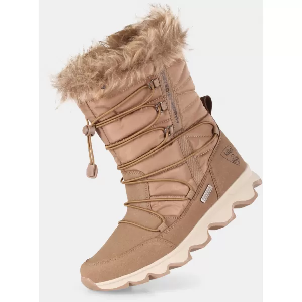  Ženski snežaki KILPI FROZEN HIGH WP-W WL0958KI RJAVA 