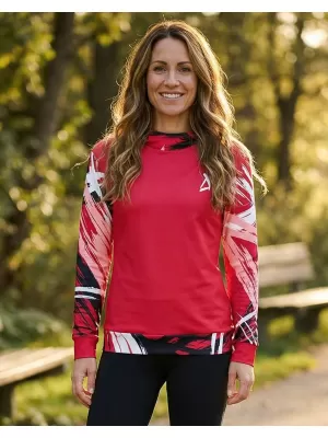 Ženski vrhunski funkcionalni pulover ALTISPORT VOJ/ALW039MI01 VIVA MAGENTA